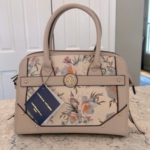 Blush color, new with tags satchel purse.